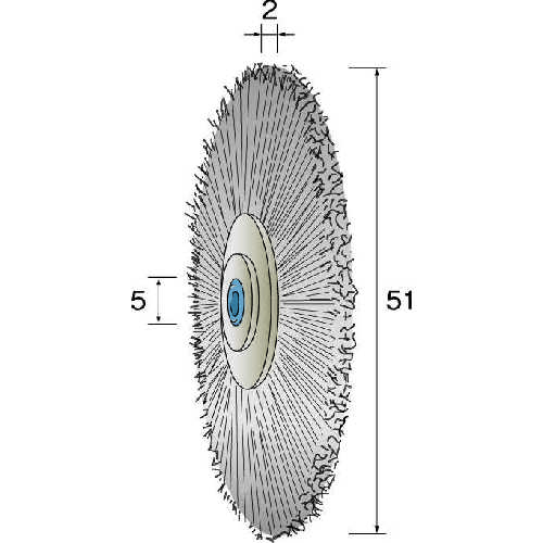 Brush Wheel  NA5071  Minimo