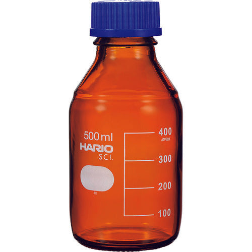 Screw cap bottle(brown) 500ml  NBB-500-SCI  HARIO