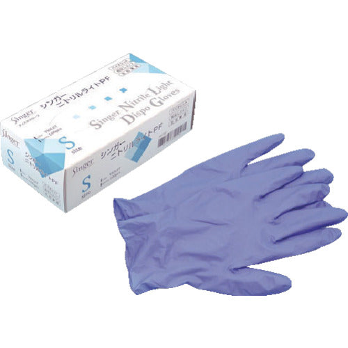 Nitrile Gloves  NBR0350PF-VBS  SINGER