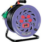 Indoor-type Single-Phase 100V Earth Breaker Cord Reel  NF-EK34  NICHIDO