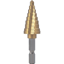 Load image into Gallery viewer, Nice Mighty Step Drill(Titanium Coated Cobalt-High Speed Steel)  NMS-19EG-H  TRUSCO
