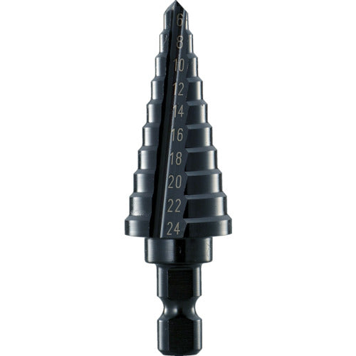 Nice Mighty Step Drill(Cobalt High Speed Steel)  NMS-24  TRUSCO