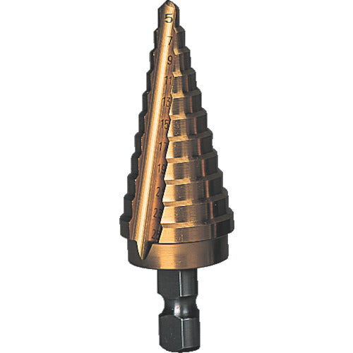 Nice Mighty Step Drill(Titanium Cobalt High Speed Steel)  NMS-25G  TRUSCO