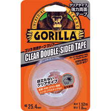 Load image into Gallery viewer, GORILLA Clear Double-sided Tape  1780  KURE
