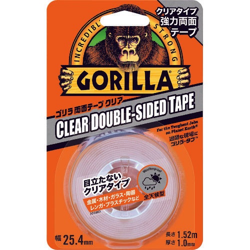 GORILLA Clear Double-sided Tape  1780  KURE