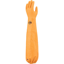 Load image into Gallery viewer, Nitrile Long Sleeve Gloves  NO774YE-M  SHOWA

