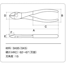 Load image into Gallery viewer, Heavy Duty-Diagonal Cutting Nippers  NP-190G  THREE PEAKS
