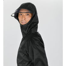 Load image into Gallery viewer, Turning Hood Strech Rain Suit  NRSR-BK-4L  TRUSCO
