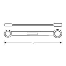Load image into Gallery viewer, Non-Sparking Double Open End Wrench  NS006-5052  BAHCO
