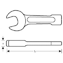 Load image into Gallery viewer, Non-Sparking Open End Slogging Wrench  NS100-17  BAHCO

