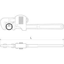 Load image into Gallery viewer, Non-Sparking Pipe Wrench  NS200-1200  BAHCO
