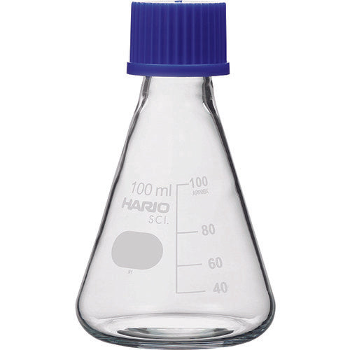 Eelenmeyer Flask with Screw cap  NSF-100-SCI  HARIO