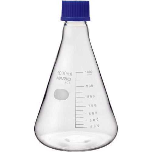 Eelenmeyer Flask with Screw cap  NSF-1L-SCI  HARIO