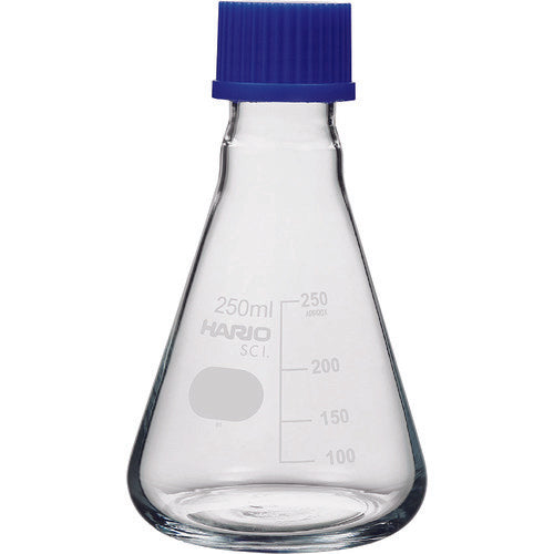 Eelenmeyer Flask with Screw cap  NSF-250-SCI  HARIO