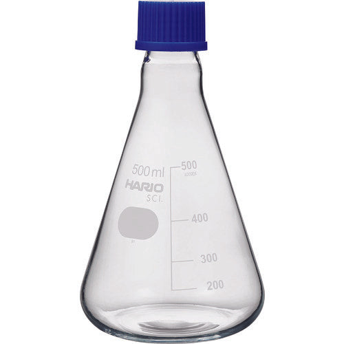 Eelenmeyer Flask with Screw cap  NSF-500-SCI  HARIO