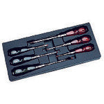 Wooden Grip Screwdrivers  NTD306  nepros