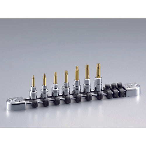 nepros 6.3sq. Torx bit Set (7pcs)  NTQ4T07  nepros