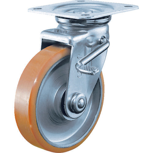 Press Caster Urethane Wheel  P-75WJS  INOAC