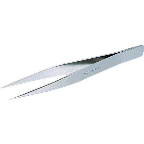 Stainless Steel Tweezers  P-87  HOZAN