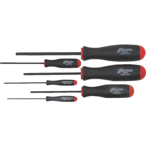 Ball End Screwdrivers  PBSX6M  BONDHUS