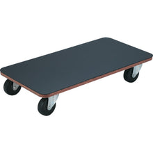 Load image into Gallery viewer, Solid Platform Dolly Petit Cargo Standard type w/Rubber Caster  PCG-3060G  TRUSCO
