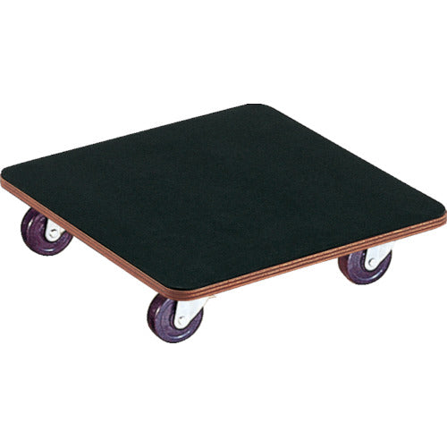 Solid Platform Dolly Petit Cargo Standard type w/Rubber Caster  PCG-4545G  TRUSCO