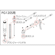 Load image into Gallery viewer, Parts for Grease Gun  PG120S004  TRUSCO
