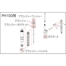 Load image into Gallery viewer, Parts for Grease Gun  PH100003  TRUSCO
