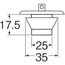 Load image into Gallery viewer, Rubber Stopper  PH2735-3247  SANEI
