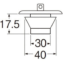 Load image into Gallery viewer, Rubber Stopper  PH2740-3247  SANEI
