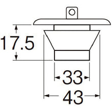 Load image into Gallery viewer, Rubber Stopper  PH2743-3247  SANEI
