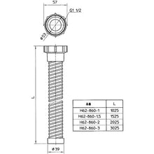 Load image into Gallery viewer, Drain Hose  PH628601-3247  SANEI
