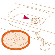 Load image into Gallery viewer, Sealing Lid for Sink Drain  PH63F-3  SANEI

