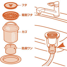 Load image into Gallery viewer, Drain cup  PH650A-H2  SANEI

