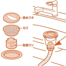 Load image into Gallery viewer, Drain cup  PH6580-H2  SANEI
