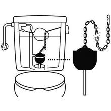 Load image into Gallery viewer, Toilet Tank Flapper  PH84-93X  SANEI
