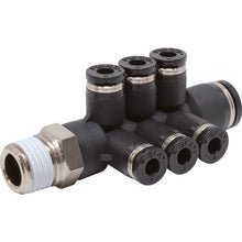 Load image into Gallery viewer, Tube Fitting Twin Triple Run Tee  PKVD8-4-02  PISCO

