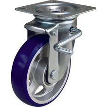 Load image into Gallery viewer, Aluminum Wheel Urethane Caster(PM Series)  PMS-130APULB(R)  YUEI
