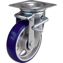 Load image into Gallery viewer, Aluminum Wheel Urethane Caster(PM Series)  PMS-150APULB(R)  YUEI
