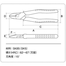 Load image into Gallery viewer, High Leverage Nippers  PN-165  THREE PEAKS
