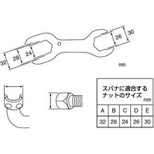 Load image into Gallery viewer, Spanner Set for Faucet  PR335S  SANEI
