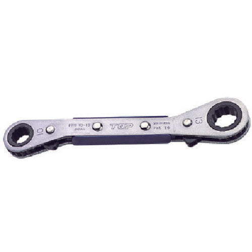 Bent Flat Ratchet Wrench  PRB-8X10  TOP