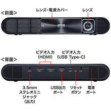 Load image into Gallery viewer, Mobile projector  PRJ-7  SANWA
