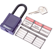 Load image into Gallery viewer, Plastic Body Padlock  PSL-8PU  PANDUIT

