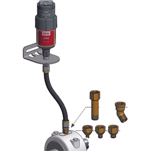 Automatic Lubricator  PS-SF01-12 INSTALLATION KIT REMOTE MOUNTING WITH HEAVY DUTY HOSE(ART.NO.101482)  Perma