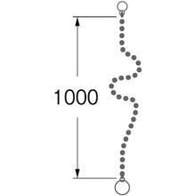 Load image into Gallery viewer, Chain for Rubber Drain Stopper  PU20-48-5-100  SANEI
