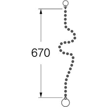 Load image into Gallery viewer, Chain for Rubber Drain Stopper  PU20-48-5-67  SANEI
