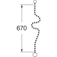 Load image into Gallery viewer, Chain for Rubber Drain Stopper  PU20-48-5-67  SANEI

