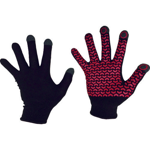 Anti-slip Gloves  Q-039-BK-L  KACHIBOSHI