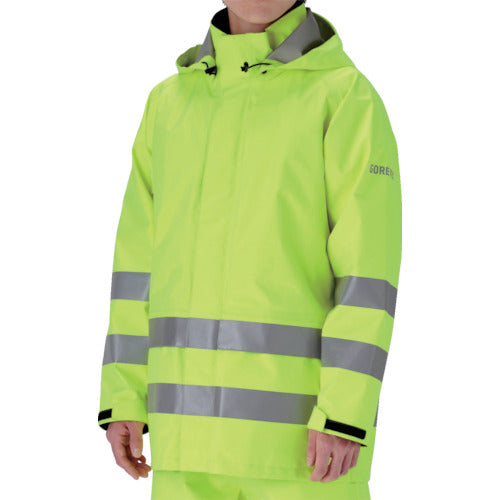 High Visibility Clothing  RAINVERDE-N-UE-Y-M  MIDORI ANZEN